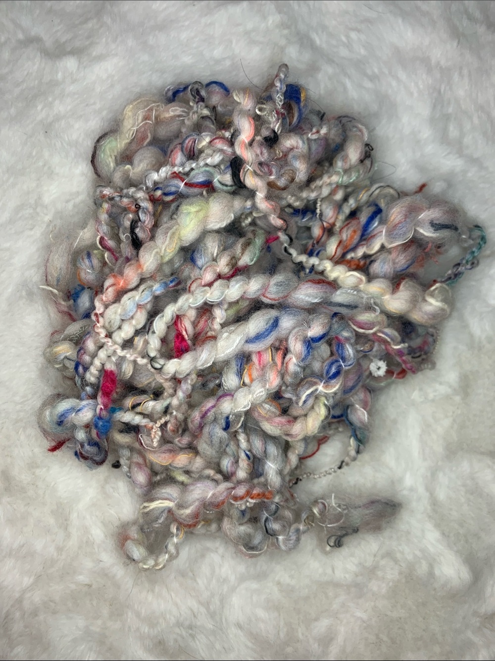 Multi colored yarn